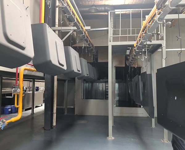 廠房實景噴塗線